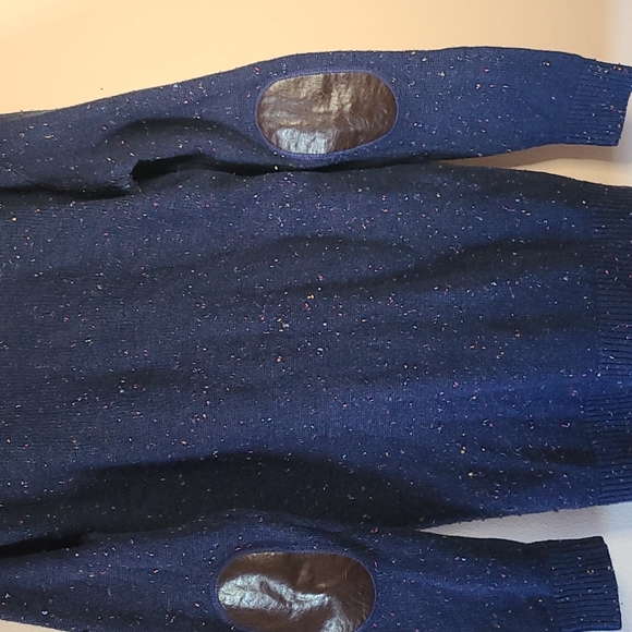 Cute multi colored Cardigan with elbow pads - Picture 6 of 7